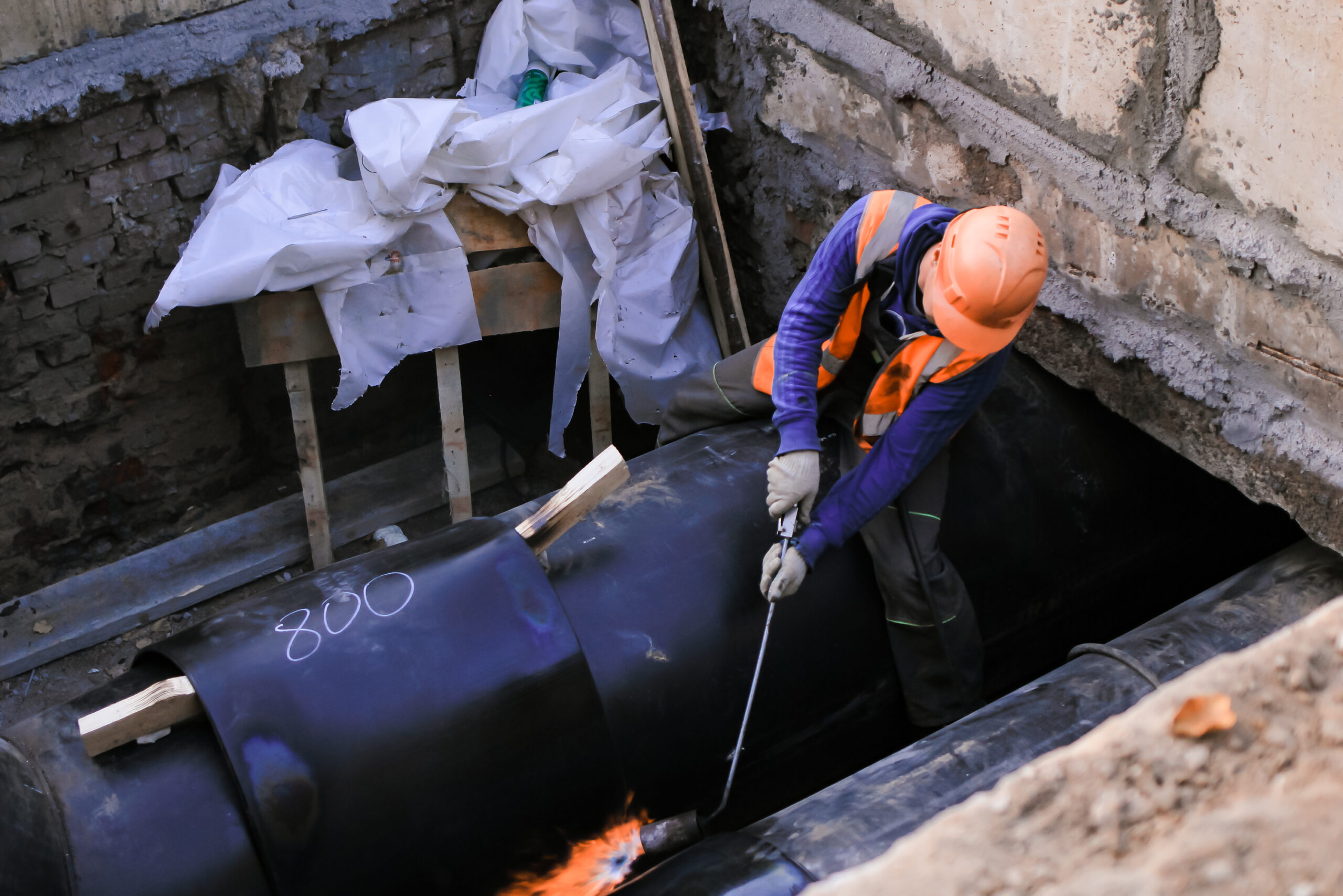 Sewer Line Tunneling